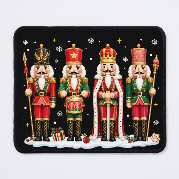 Item preview, Nutcracker Squad Classic Christmas Holiday Soldiers designed and sold by varin-studio.