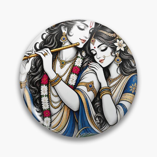 Item preview,   Radha Krishna Divine Love  designed and sold by BlueStar45.