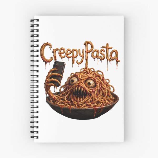 Item preview, Creepy Pasta - Scary Spaghetti Monster Funny Food Horror Art designed and sold by HorrorWorldWeb.