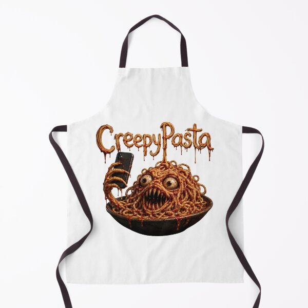 Item preview, Creepy Pasta - Scary Spaghetti Monster Funny Food Horror Art designed and sold by HorrorWorldWeb.