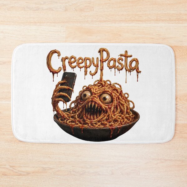 Item preview, Creepy Pasta - Scary Spaghetti Monster Funny Food Horror Art designed and sold by HorrorWorldWeb.