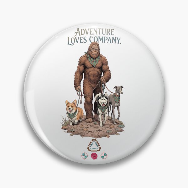 Item preview, Bigfoot's Best Buddies Dog Walker designed and sold by Whimsy Trail Co.