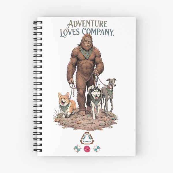 Item preview, Bigfoot's Best Buddies Dog Walker designed and sold by Whimsy Trail Co.