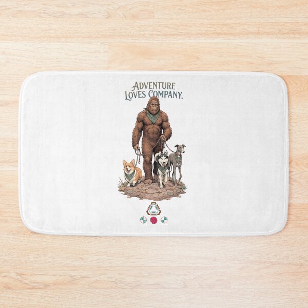 Item preview, Bigfoot's Best Buddies Dog Walker designed and sold by Whimsy Trail Co.
