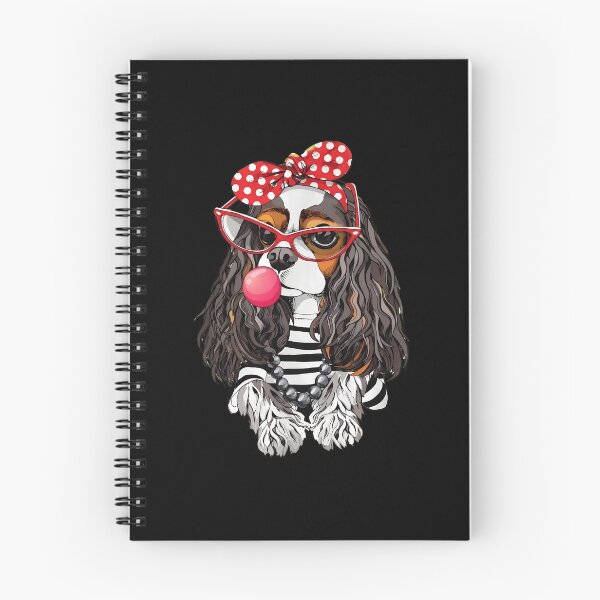 Item preview, Stylish Cavalier King Charles Spaniel with Bubble Gum designed and sold by krsherr.