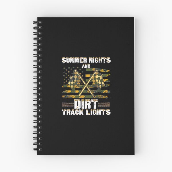 Item preview, Summer Nights Dirt Track Lights Racing American Flag designed and sold by borlaydriebau.