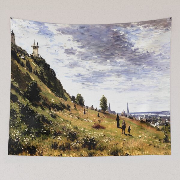 Item preview, Taking a Walk on the Cliffs of Sainte-Adresse designed and sold by artdesignsnow.
