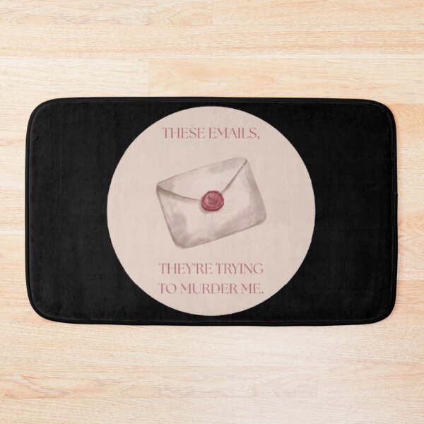 Item preview, These Emails Are Trying To Murder Me Funny White Lotus Parody designed and sold by Mircea786.