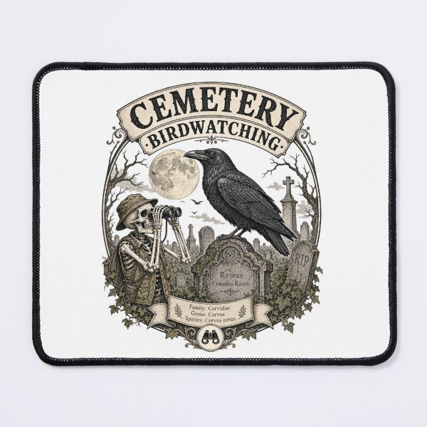 Item preview, Halloween Bird Watching Spooky Birder Club Design designed and sold by JansenGS.