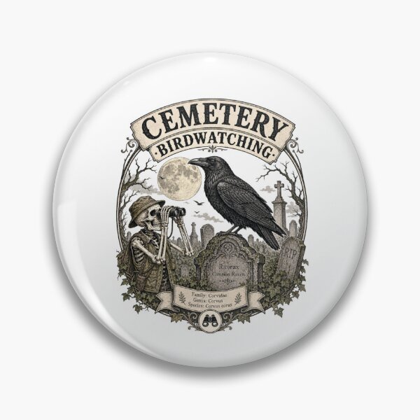 Item preview, Halloween Bird Watching Spooky Birder Club Design designed and sold by JansenGS.