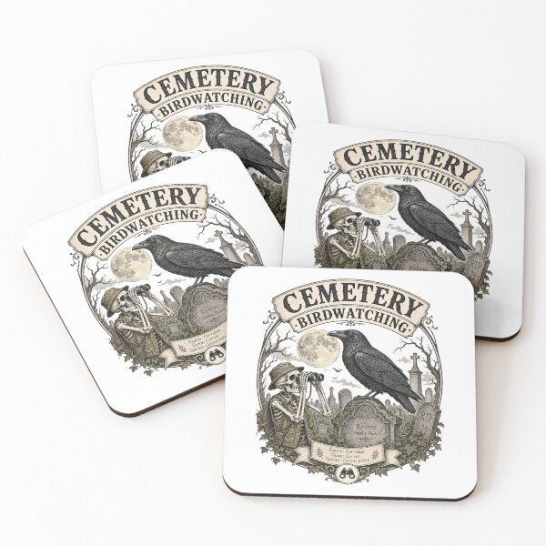 Item preview, Halloween Bird Watching Spooky Birder Club Design designed and sold by JansenGS.