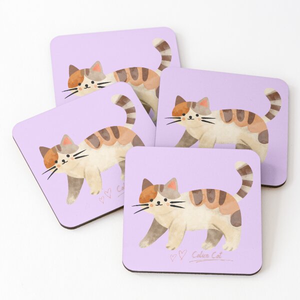 Item preview, Calico Cat - Cute Colorful Tricolor Cat designed and sold by AnulaArt.