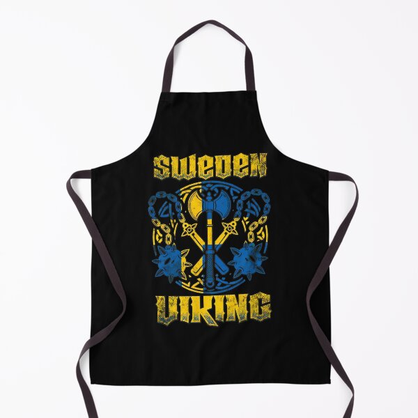 Item preview, Sweden Viking Axe Flag Emblem Design designed and sold by tommieim.