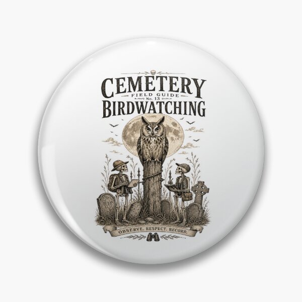 Item preview, Halloween Bird Watching Spooky Birder Club Design designed and sold by JansenGS.