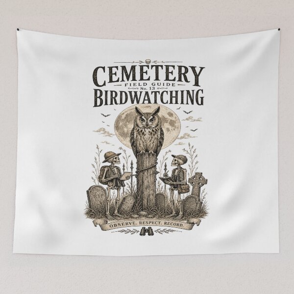 Item preview, Halloween Bird Watching Spooky Birder Club Design designed and sold by JansenGS.