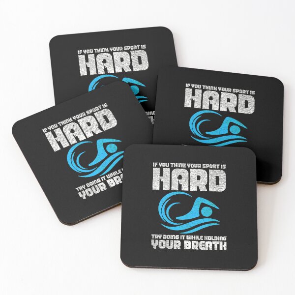 Item preview, Swimmer Breath Hold Sport Hard Motivation designed and sold by borlaydriebau.