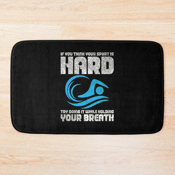 Item preview, Swimmer Breath Hold Sport Hard Motivation designed and sold by borlaydriebau.