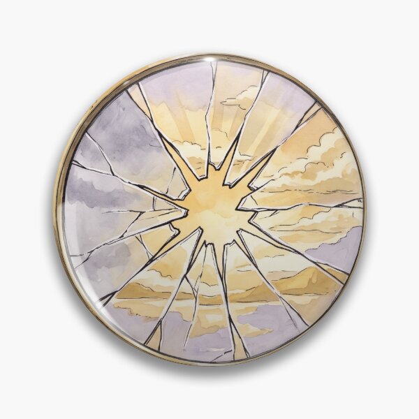 Item preview, Shattered Golden Mirror Burst designed and sold by InkPixell.