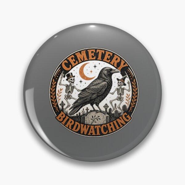 Item preview, Halloween Bird Watching Spooky Birder Club Design designed and sold by JansenGS.