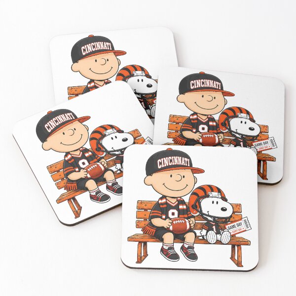 Item preview, Cincinnati Bengals Snoopy And Charlie Game Day designed and sold by ferande.