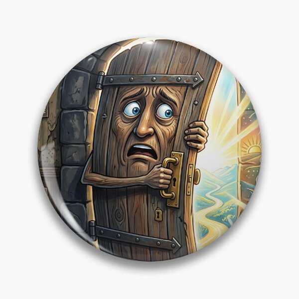 Item preview, Door of Opportunity Afraid of Comfort Zone designed and sold by Michaelragheb.