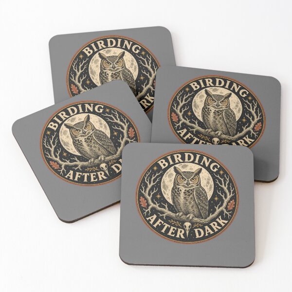 Item preview, Halloween Bird Watching Spooky Birder Club Design designed and sold by JansenGS.