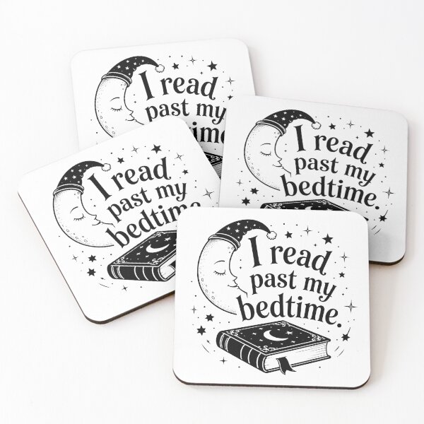 Item preview, I Read Past My Bedtime – Books Humor designed and sold by Noventra112.