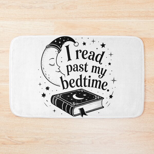 Item preview, I Read Past My Bedtime – Books Humor designed and sold by Noventra112.