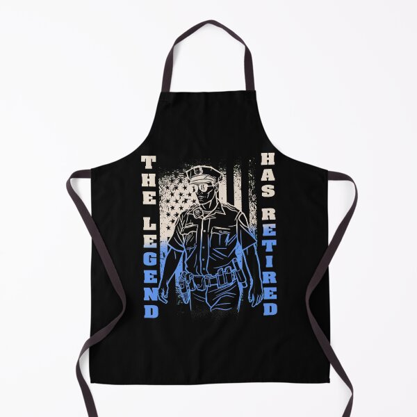 Item preview, The Legend Has Retired Police Officer Patriot Flag designed and sold by borlaydriebau.