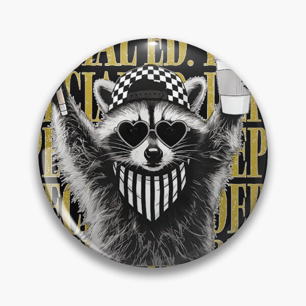 Item preview, Women Special Ed Teacher Funny Feral Raccoon Back to School designed and sold by DaphoLatara.