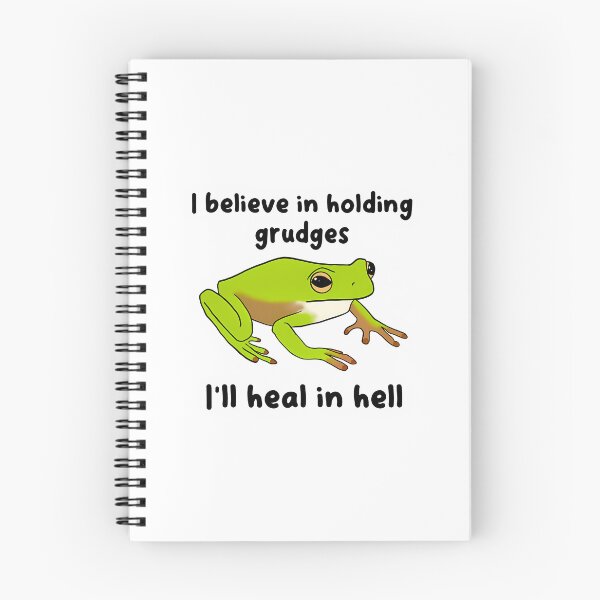 Item preview, I Believe In Holding Grudges  Ill Heal In Hell Fr  designed and sold by mary-curtis.