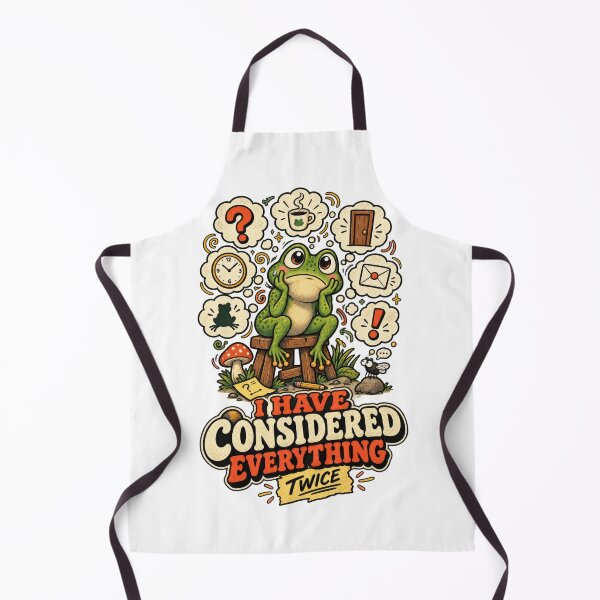 Item preview, I Have Considered Everything Twice Frog designed and sold by Trendy-Artistry.