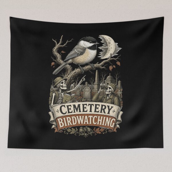 Item preview, Halloween Bird Watching Spooky Birder Club Design designed and sold by JansenGS.