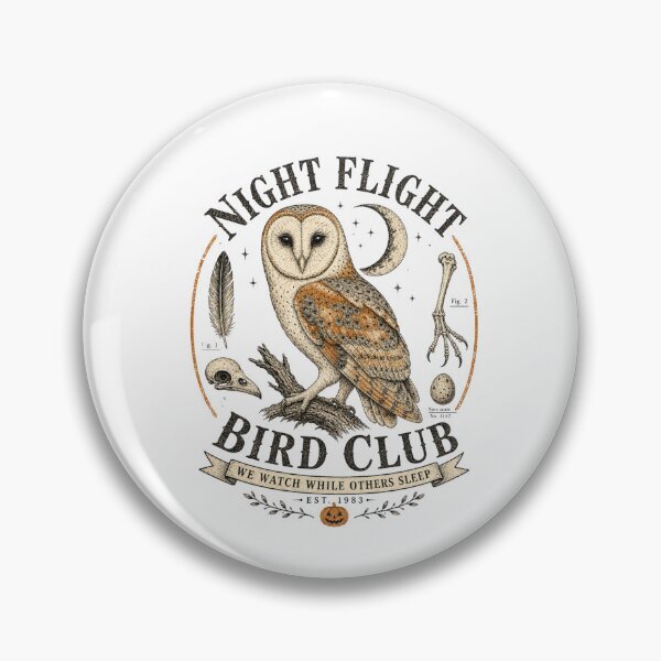 Item preview, Halloween Bird Watching Spooky Birder Club Design designed and sold by JansenGS.