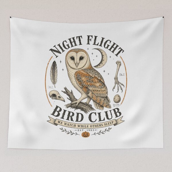 Item preview, Halloween Bird Watching Spooky Birder Club Design designed and sold by JansenGS.