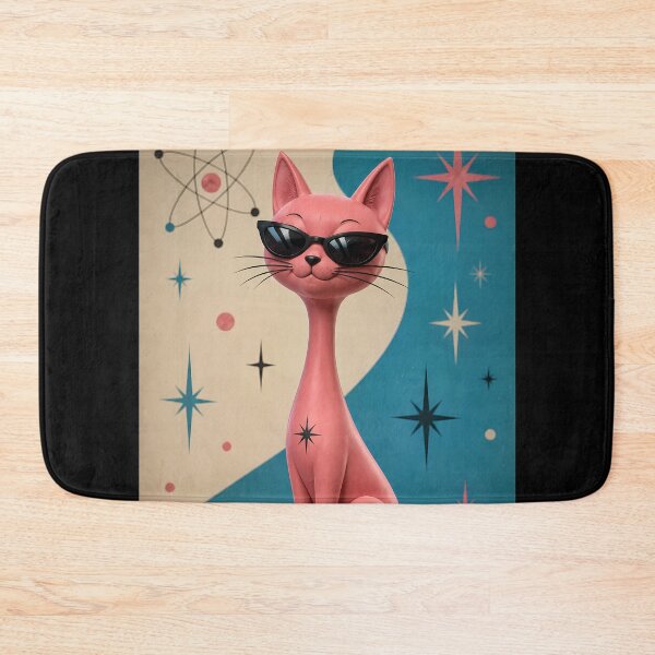 Item preview, Y2K Atomic Cat 11 designed and sold by MarkColeImaging.
