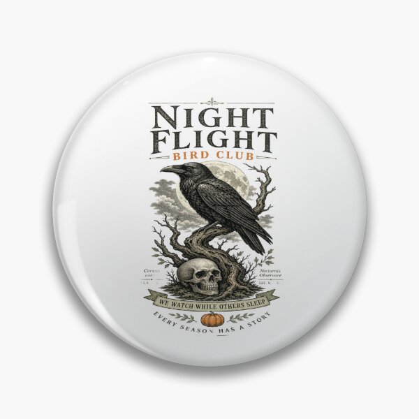 Item preview, Halloween Bird Watching Spooky Birder Club Design designed and sold by JansenGS.
