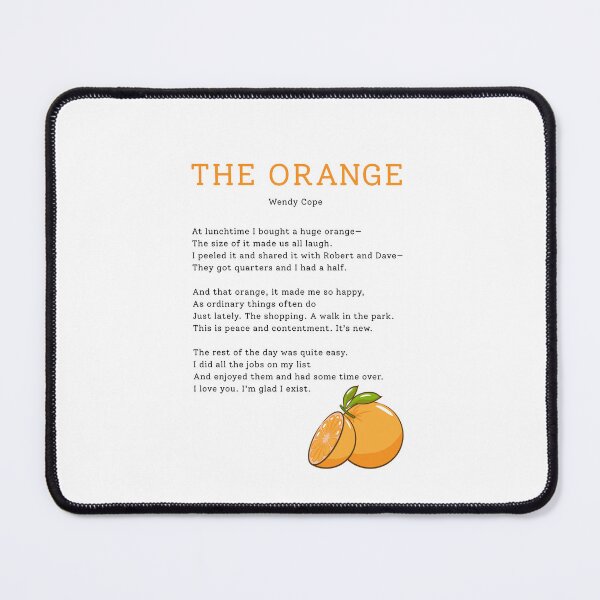 Item preview, The Orange Poem Fine Art  designed and sold by corbrand.