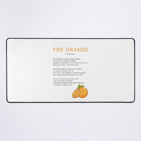 Item preview, The Orange Poem Fine Art designed and sold by corbrand.