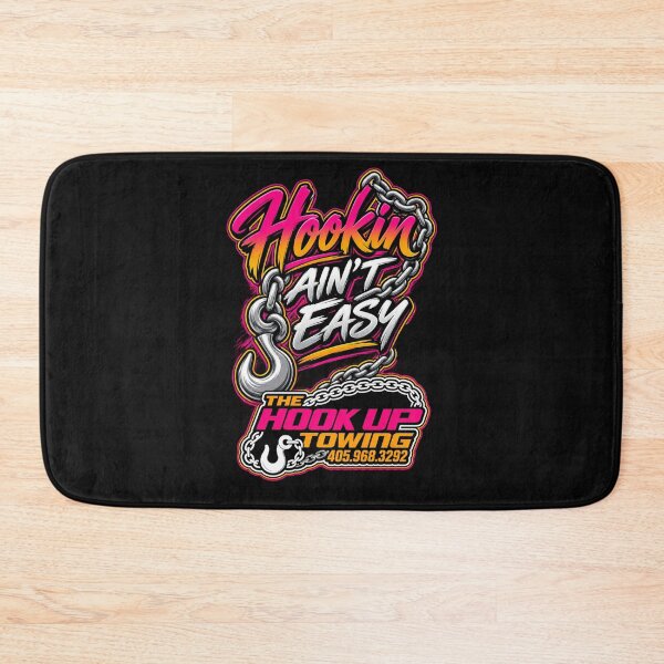 Item preview, Hookin Ain't Easy  designed and sold by The Hook Up Towing & Recovery.