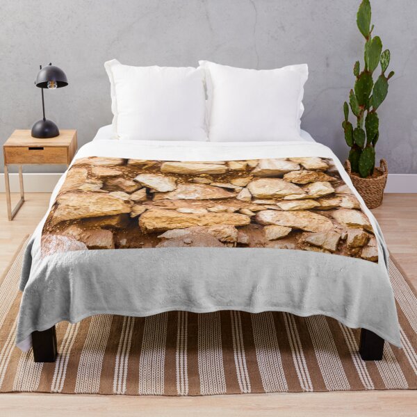 Item preview, Close-Up Rustic Stone Wall With Weathered Rocks And Earthy Texture For Backgrounds designed and sold by Nmallia.