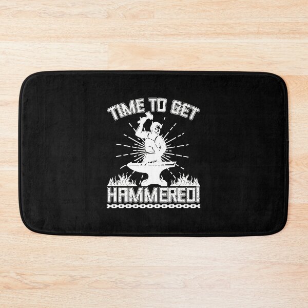 Item preview, Time To Get Hammered Blacksmith Anvil Graphic designed and sold by tommieim.