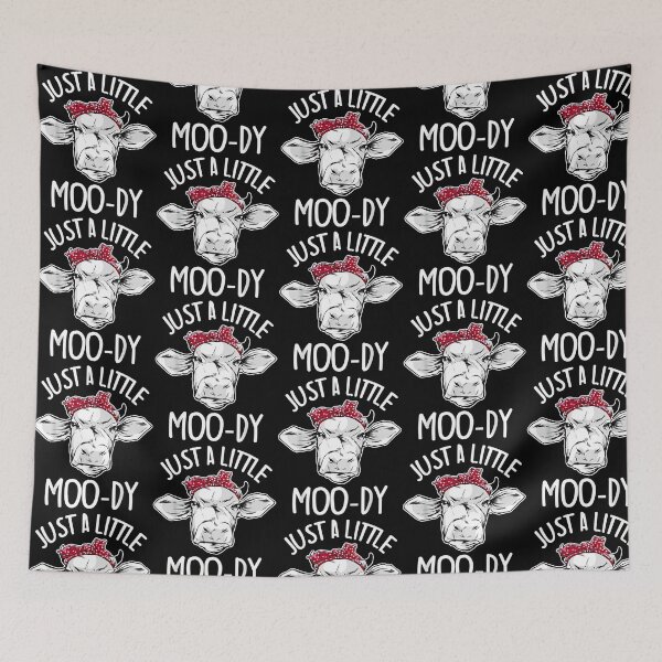 Item preview, Just A Little Moody Cow designed and sold by kynlie-luker.