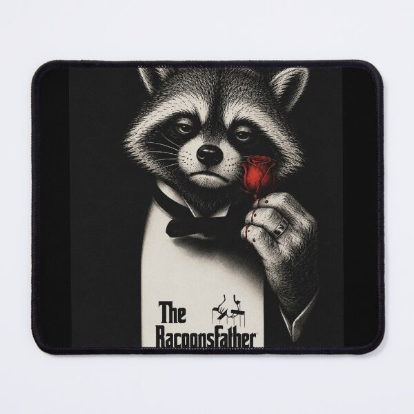 Item preview, The Racoonsfather - Raccoon Mafia Godfather Parody designed and sold by BRTHRCNK01.