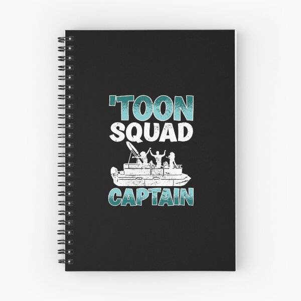 Item preview, Toon Squad Captain Pontoon Boat Graphic designed and sold by borlaydriebau.