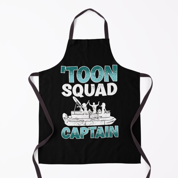 Item preview, Toon Squad Captain Pontoon Boat Graphic designed and sold by borlaydriebau.