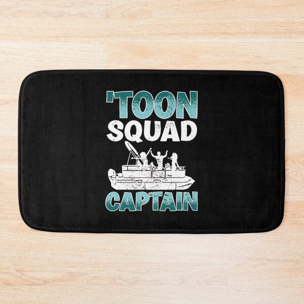 Item preview, Toon Squad Captain Pontoon Boat Graphic designed and sold by borlaydriebau.