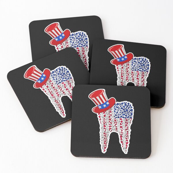 Item preview, Tooth Flag Hat Dental America Design designed and sold by tommieim.