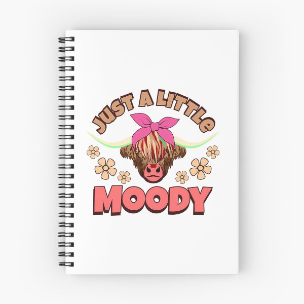 Artikelvorschau, „Just A Little Moody“ – Niedliches und lustiges T-Shirt-Design – Sticker Redbubble entworfen und verkauft von kynlie-luker.