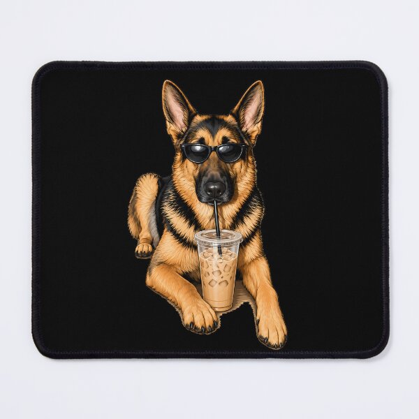 Item preview, German Shepherd Drinking designed and sold by Art-Monnard.